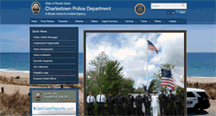 Desktop Screenshot of charlestownpolice.org